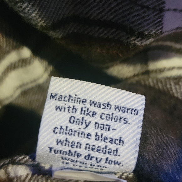 Croft & Barrow Plaid Front Button Shirt - Picture 10 of 11